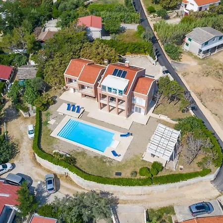 Luxury Seafront Exclusive Pag With Private Pool By The On Pag Island Villa Bosana
