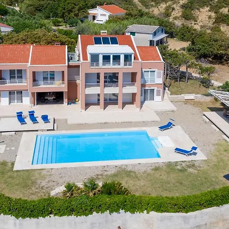 Luxury Seafront Exclusive Pag With Private Pool By The On Pag Island *