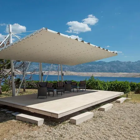 Luxury Seafront Exclusive Pag With Private Pool By The On Pag Island Bosana