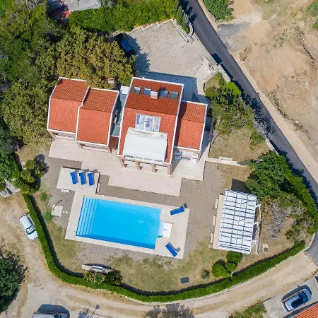 Villa Luxury Seafront Exclusive Pag With Private Pool By The On Pag Island Bosana