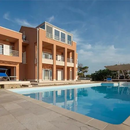 Villa Luxury Seafront Exclusive Pag With Private Pool By The On Pag Island Bosana
